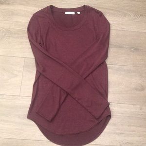 Gorgeous cranberry top